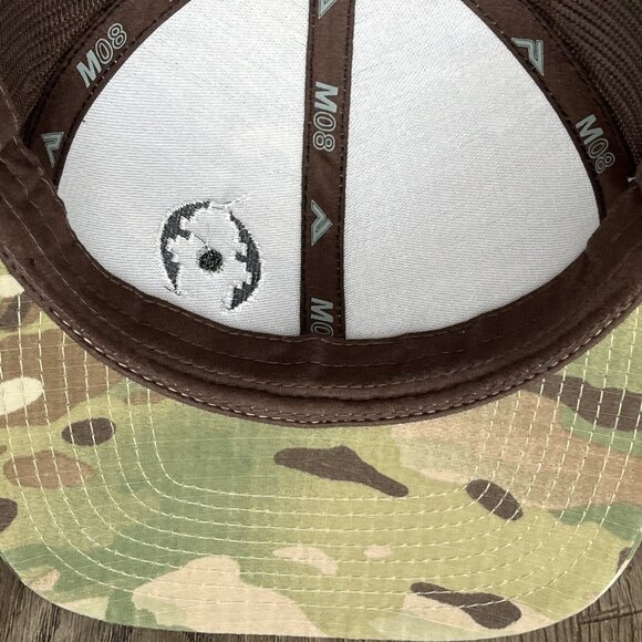 Fortline Waterworks Trucker Hat Camo Cap Pacific Snapback - Picture 12 of 12